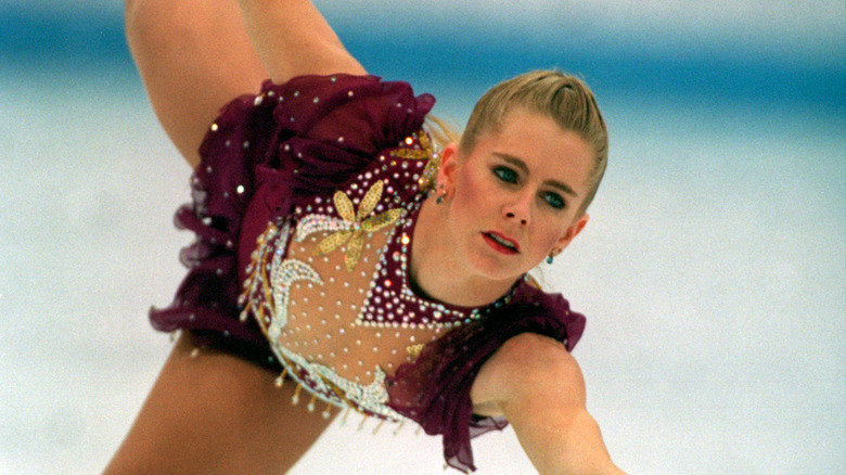 Tonya Harding skating