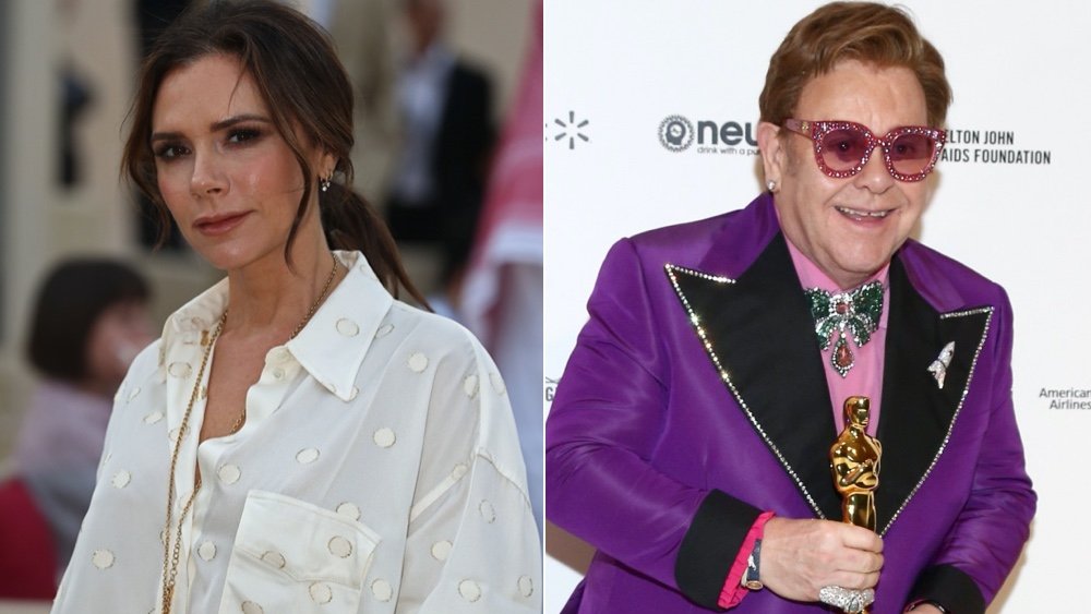 Victoria Beckham & Elton John