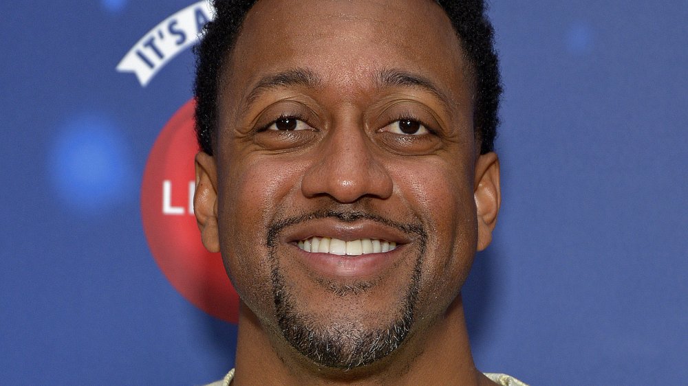 Jaleel White smiling at a Glendale Galleria event in 2019