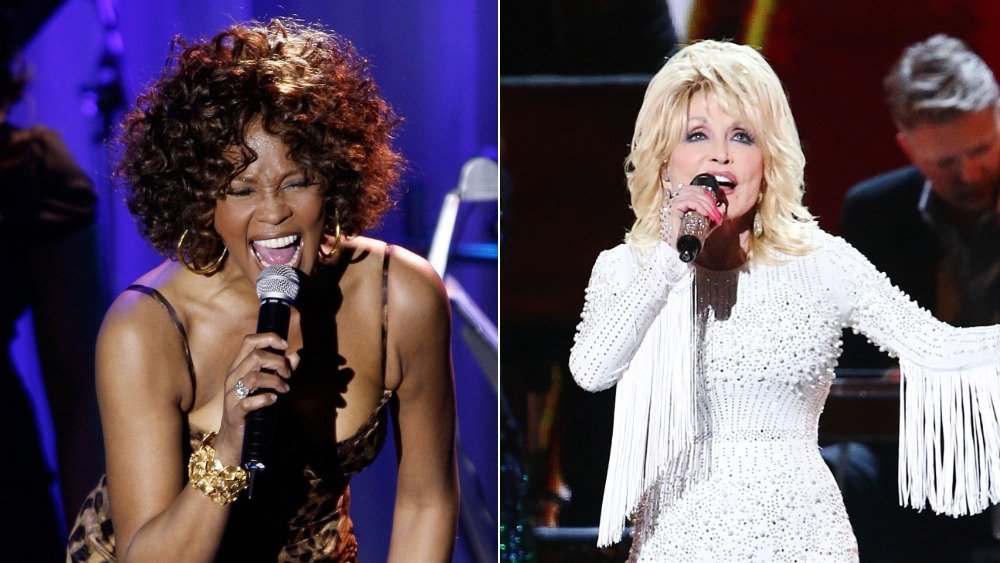 Whitney Houston and Dolly Parton