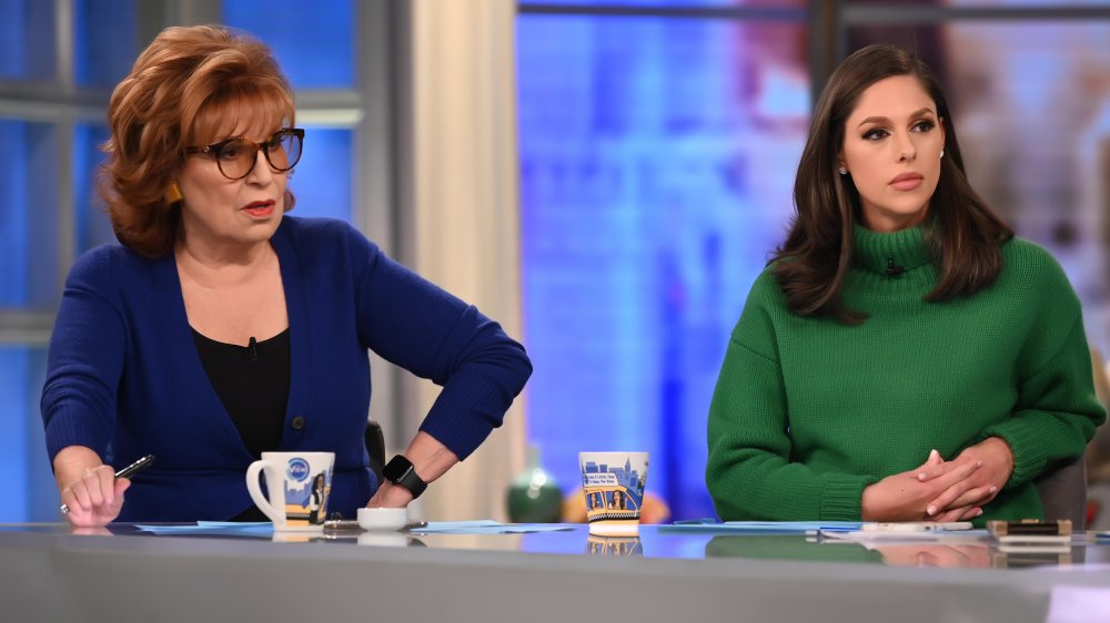 Joy Behar and Abby Huntsman