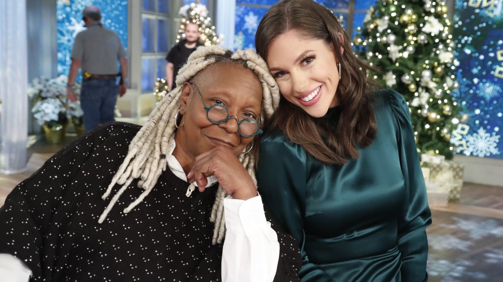 Whoopi Goldberg and Abby Huntsman