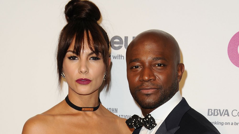 Taye Diggs and Amanza Smith 