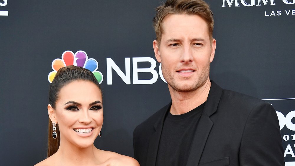 Chrishell Stause, Justin Hartley on the red carpet