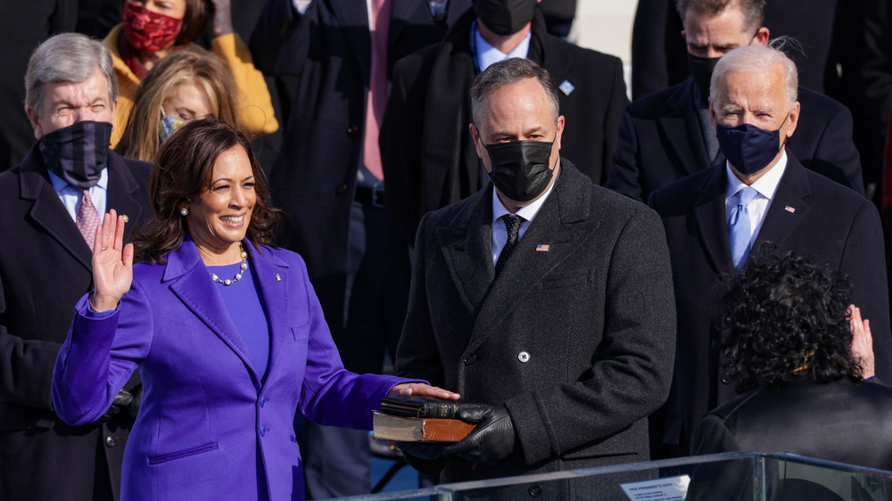 Kamala Harris sworn in as vice president