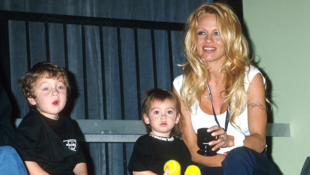 Brandon Thomas Lee, Dylan Jagger Lee, Pamela Anderson