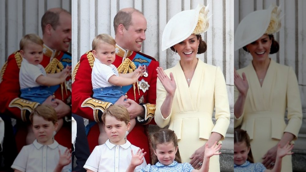 Prince Louis, Prince George, Prince William, Princess Charlotte, Kate Middleton