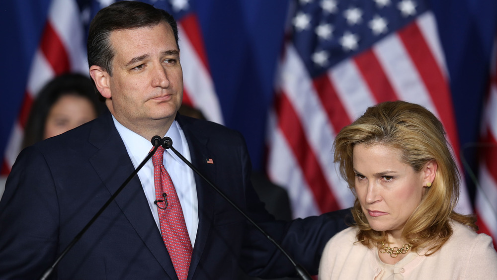 Ted and Heidi Cruz politicking