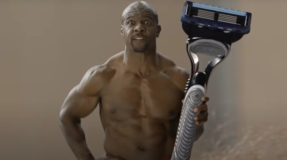 Terry Crews in an Old Spice commercial