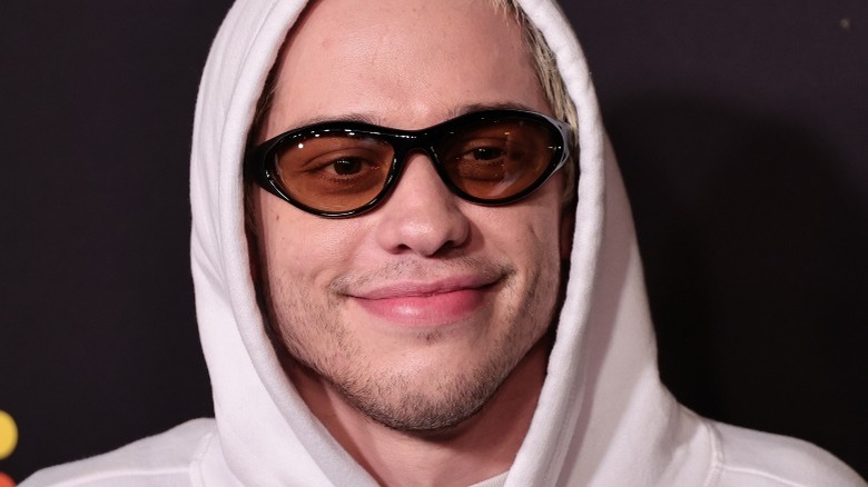 Pete Davidson at premiere of Meet Cute