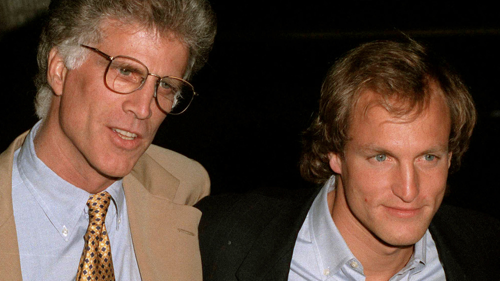 Ted Danson and Woody Harrelson posing together
