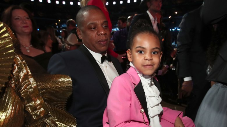 Jay-Z and Blue Ivy Carter 