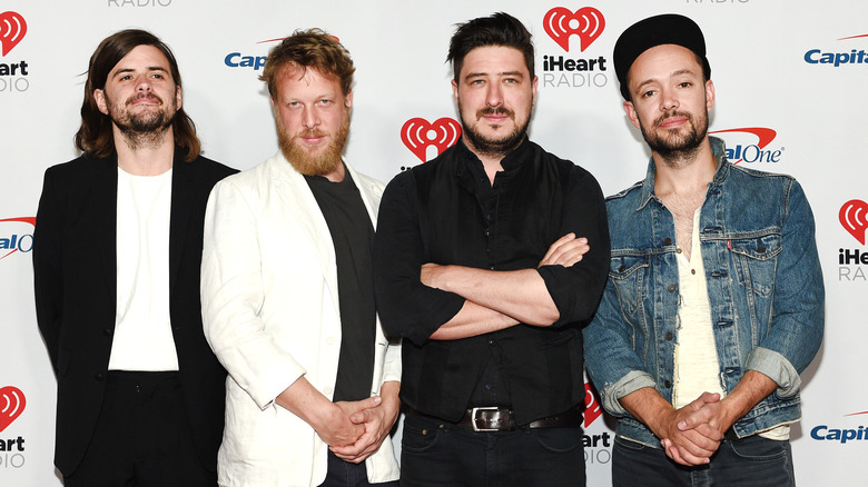 Winston Marshall on the red carpet