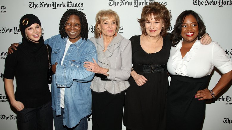 Elisabeth Hasselbeck, Whoopi Goldberg, Barbara Walters, Joy Behar, Sherri Shepherd