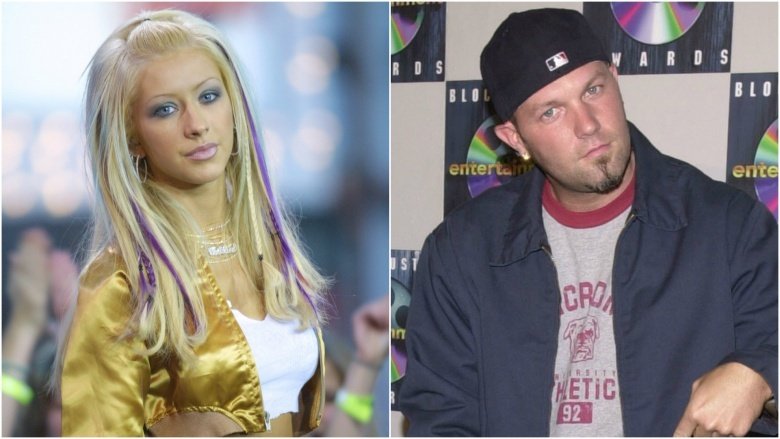 Christina Aguilera and Fred Durst