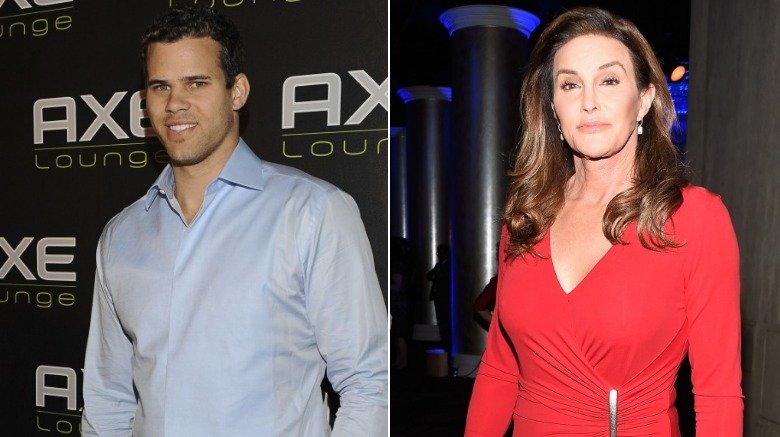 Kris Humphries and Caitlyn Jenner split image