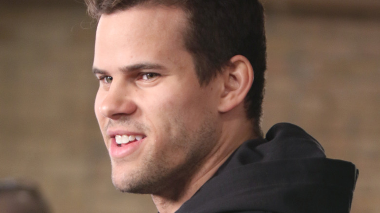 Kris Humphries in hoodie