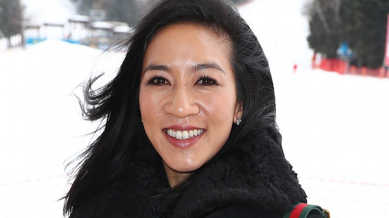 Michelle Kwan smiling