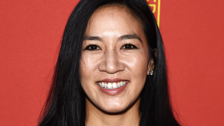 Michelle Kwan smiling