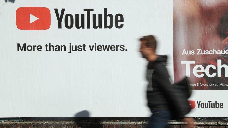 YouTube billboard
