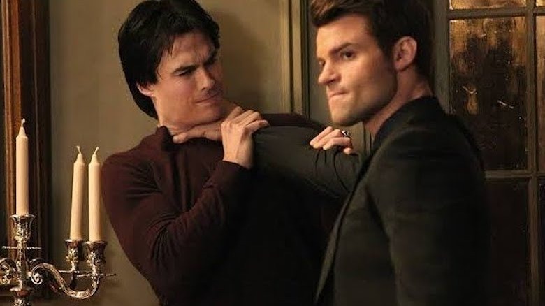 Ian Somerhalder and Daniel Gillies on Vampire Diaries