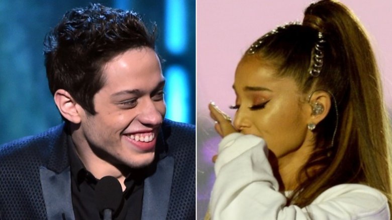 Pete Davidson and Ariana Grande