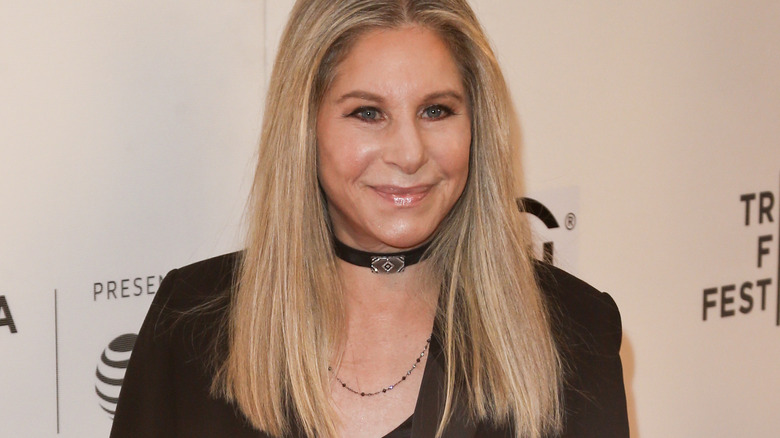 Barbra Streisand on the red carpet