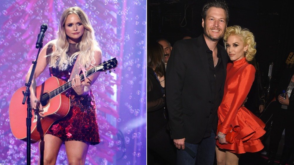 Blake Shelton Miranda Lambert Gwen Stefani