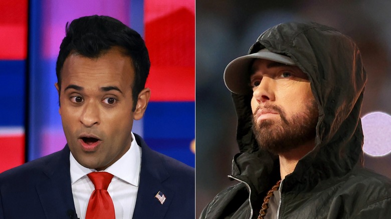 Vivek Ramaswamy and Eminem