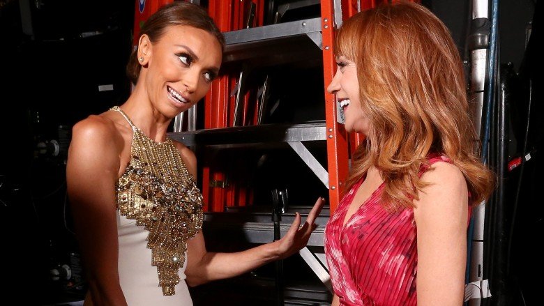 Giuliana Rancic and Kathy Griffin