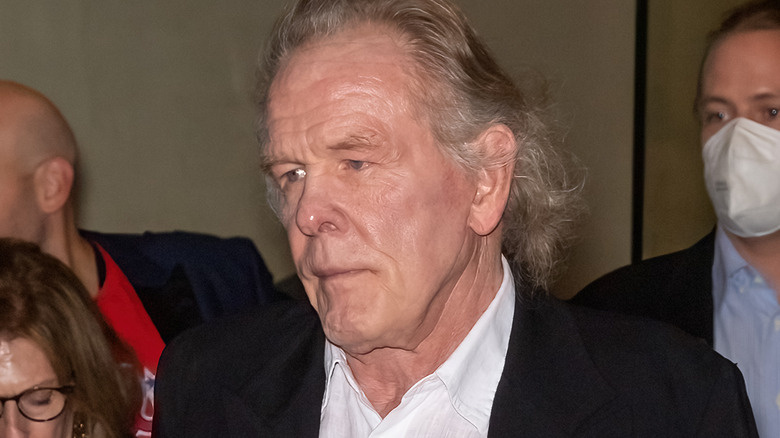 Nick Nolte looking away