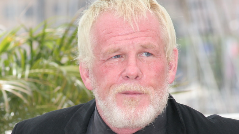 Nick Nolte posing for cameras