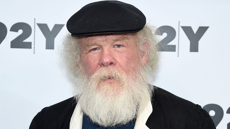 Nick Nolte posing for cameras