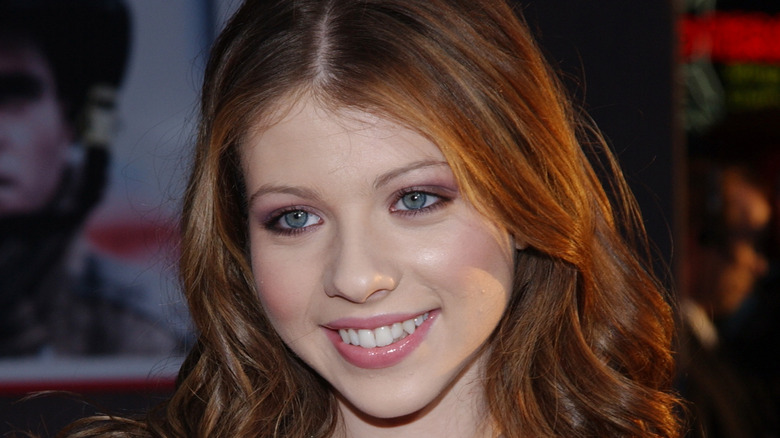 Michelle Trachtenberg smiling