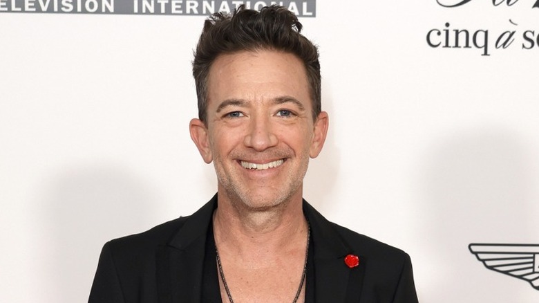 David Faustino smiling 