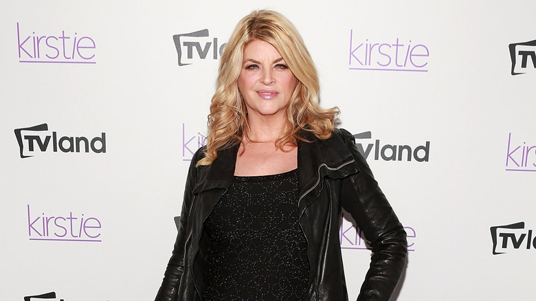 Kirstie Alley attending premiere party