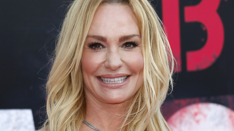 Taylor Armstrong smiles