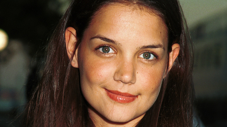 Katie Holmes smiling