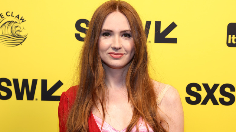 Karen Gillan posing