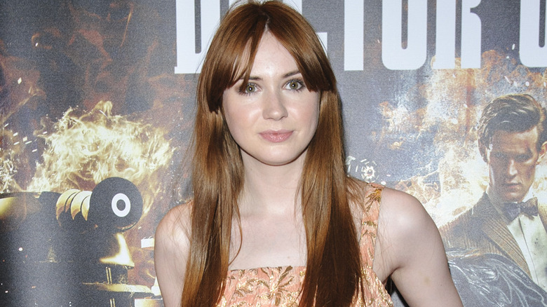 Karen Gillan posing