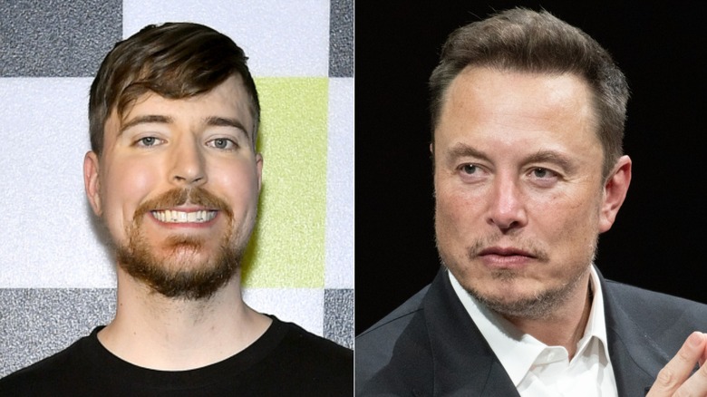 MrBeast and Elon Musk