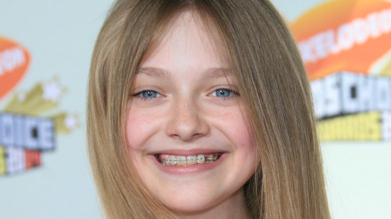 Dakota Fanning smiling