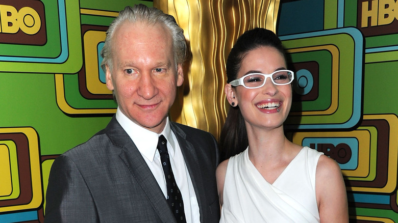 Bill Maher with Cara Santa Maria