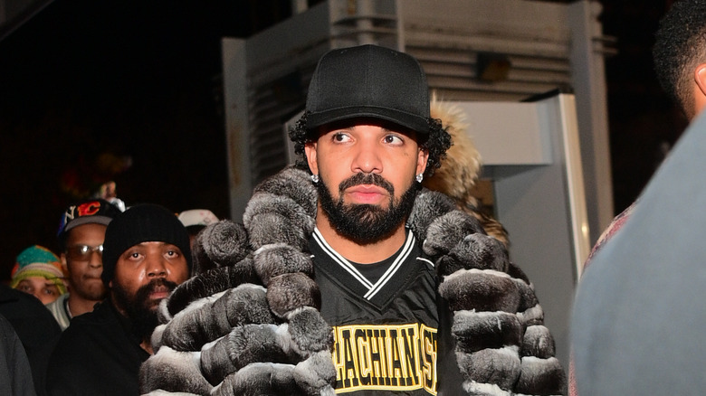 Drake fur coat