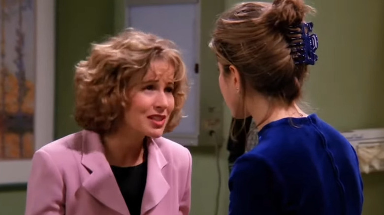 Jennifer Grey and Jennifer Aniston acting