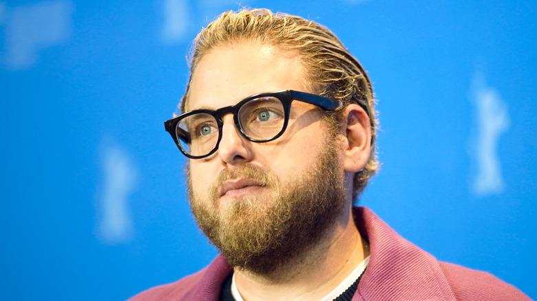 Jonah Hill posing