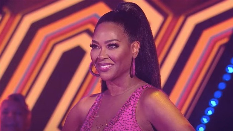 Kenya Moore appearing on 'Dancing With The Stars'