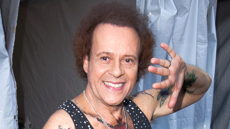 Richard Simmons smiling