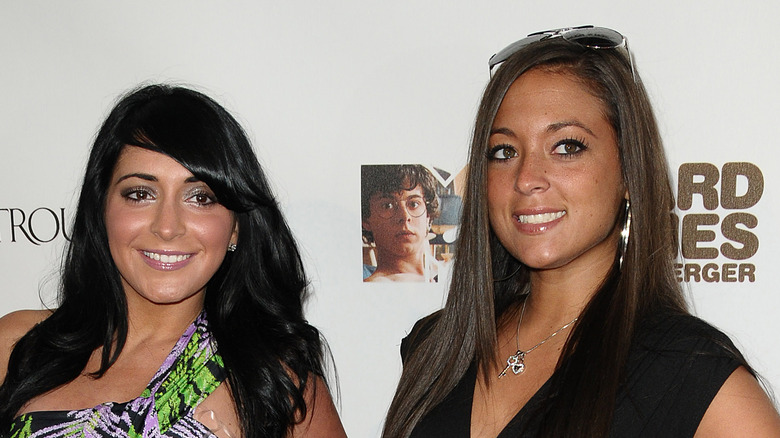 Angelina Pivarnick and Sammi Giancola smiling