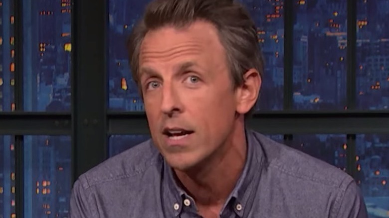 Seth Meyers on The Late Show October 2021